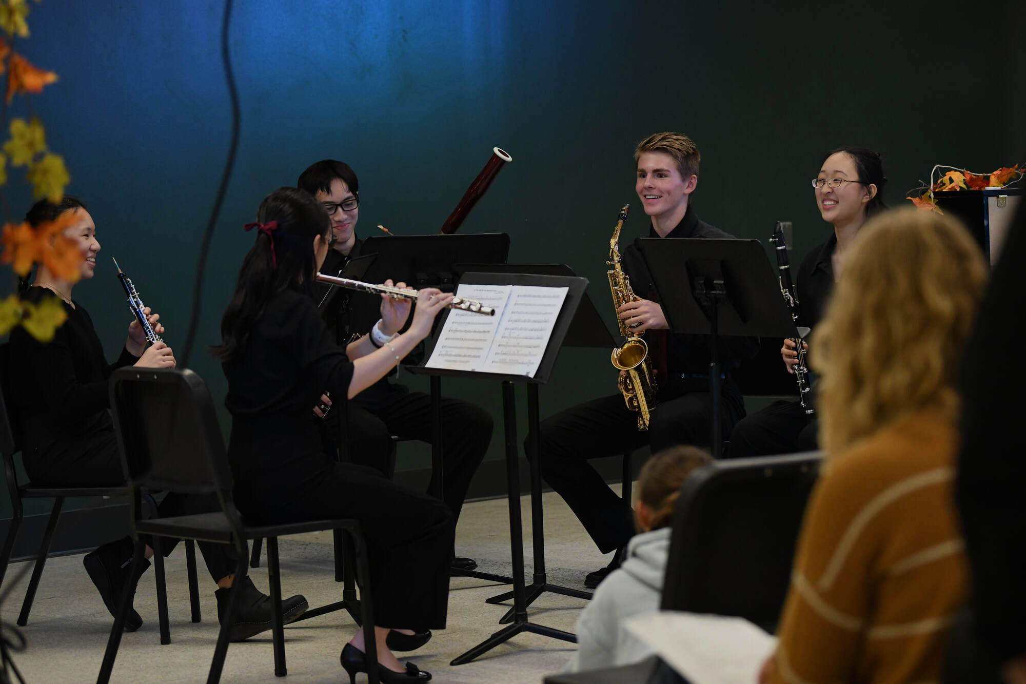 Cadenza musicians performing.